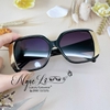 Mắt Kính Thời Trang Nữ - Kính Chanel Nữ Đen Vuông Viền Kim Loại Polarized Cao Cấp Mã 9151