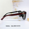 Mắt Kính Thời Trang Nữ - Kính Gucci Nữ Đen Sọc Đỏ Cao Cấp Full Box Mã SP 18053