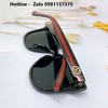 Mắt Kính Thời Trang Nữ - Kính Gucci Nữ Đen Sọc Đỏ Cao Cấp Full Box Mã SP 18053