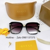 Mắt Kính Thời Trang Nữ - Kính Gucci Nữ Màu Đen Cỏ 4 Lá Cao Cấp Full Box