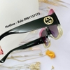 Mắt Kính Thời Trang Nữ - Kính Gucci Nữ Vuông Bảng To Đen Gọng Hồng Cao Cấp GC00836 Fullbox