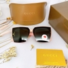 Mắt Kính Thời Trang Nữ - Kính Gucci Nữ Vuông Đen Tràn Viền Gọng Hồng Cao Cấp P241 Fullbox