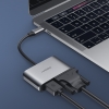 Cáp chuyển đổi Hagibis 2in1 USB-C to 4K HDMI/VGA