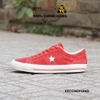 [2hand] Giày Thể Thao CONVERSE ONE STAR WHITE / RED 149865C CŨ CHÍNH HÃNG