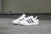 [Giày 2hand] Giày Thể Thao Casual ADIDAS SUPERSTAR GRID LEATHER WHITE / BLACK  AQ8333 GIÀY CŨ CHÍNH HÃNG