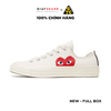 [AUTHENTIC 100%][TẶNG ÁO ADAPT] Giày Thể Thao CONVERSE CHUCK 70S LOW CREAM WHITE CDG 150207C Chính Hãng