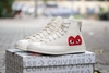 [AUTHENTIC 100%][ FREESHIP] Giày Thể Thao CONVERSE CHUCK 70S HIGH CREAM WHITE CDG 150205C Chính Hãng