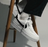 [TẶNG ÁO ADAPT] [NEW FULLBOX] Giày Thời Trang NIKE AIR FORCE 1 LOW WHITE / BLACK CT2302-100 - Hàng Chính Hãng 100%