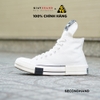 [2hand] Giày CONVERSE RICK OWENS x DRKSHDW DRKSTAR CHUCK 70 HIGH LILY WHITE 172346C - SECONDHAND CHÍNH HÃNG