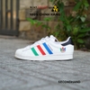 [2hand] Giày Thể Thao ADIDAS SUPERSTAR COLORFUL TREFOIL CLOUD WHITE FU9521 - Secondhand Chính Hãng 100%