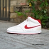 [2hand] Giày Thể Thao NIKE COURT VISION MID WHITE RED DQ4977-161 -​​​​​​​ GIÀY CŨ CHÍNH HÃNG