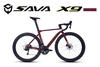 XE ĐẠP ĐUA CARBON SAVA X9.7 R7020 full Carbon, phanh Đĩa dầu