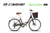 Xe đạp Mini CAVANIO Spring 24: Khung Nhôm, Group SHIMANO MicroShift 7 tốc độ, Lốp KENDA 24x1 3/8