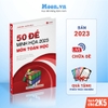 Sách Bộ đề minh họa môn toán ôn thi THPT quốc gia bản 2023 Moonbook, luyện đề thi đại học toán lớp 12