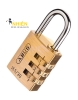 Khóa số thau Abus 165/30 thân rộng 30mm