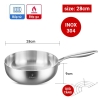 Chảo Inox 5 Lớp Liền Khối Miệng Rót Kalpen Lager