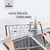 Rổ gác Inox trên chậu rửa chén thông minh Kalpen