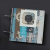 Scrapbook Blue Pastel - Album ảnh handmade