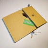 Sổ tay handmade vintage FDC-GN0x bìa cói cao cấp (ruột trơn, độ dày 100gsm) - Blueangel