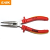 Kìm kẹp mỏ nhọn đầu cong cách điện VDE 1000V DASK cỡ 6"/152mm