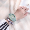 Đồng hồ đeo tay dây silicon mặt vuông hoạ tiết cho bé