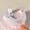 Bàn chải đánh răng hình chữ U bằng silicon cho bé mẫu mới