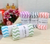 Set 5 khăn mặt lông cừu kẻ sọc Hàn Quốc siêu mềm mịn