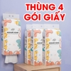 Thùng 4 gói giấy rút đa sắc Topgia siêu hot