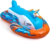 NERF Super Soaker Stormforce Ride-On Racer – Inflatable Pool Float with Pool-Fed Mega Water Blaster