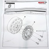 [VARIO] Cánh quạt két nước siêu nhẹ Koso Super Light Fan cho Honda Vario, Click, Air Blade 125-150