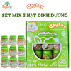 Combo 9 hũ hạt mix dinh dưỡng - Nấu cháo cho bé