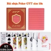 Bài nhựa Tây Poker GYT size lớn cao cấp, bài nhựa Tây chống nước chính hãng BNP