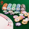 Chip Poker/Phỉnh Poker Texas cao cấp có số giá tốt (set loại 25 chip)