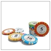 Chip Poker/Phỉnh Poker Texas cao cấp có số giá tốt (set loại 25 chip)