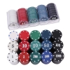 Bộ Poker Loại 100 chip có số (phỉnh poker) cao cấp in hình sắc nét BCN
