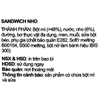 Bánh mì sandwich nho khô raisin Le Pain Dore gói 100g (4 lát)