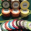 Chip Poker Phỉnh Poker Có Số Nhựa Abs Monte Carlo LAS VEGAS CAO CẤP CXPL