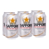 Bia Sapporo Bạc lon thường 330ml