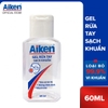 Gel rửa tay khô Aiken sạch khuẩn chai 60ml