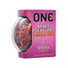 Hộp 3 cái bao cao su One Mixed Pleasures 53mm