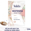 Mặt nạ giấy trắng da ngọc trai Vedette 22ml