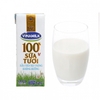 Sữa tươi tiệt trùng không đường Vinamilk 100% sữa tươi hộp 180ml