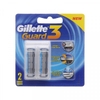 Vỉ 2 cái lưỡi dao cạo râu 3 lưỡi Gillette Guard