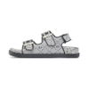 Dép Sandal MLB Jacquard Diamond Monogram New York Yankees 3ASDCSJ33-50BKS