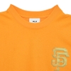 Áo thun Nữ MLB Pop Art Graphic Overfit San Francisco Giants Màu Cam 3ATSL0233-14ORS