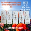 Gói Sample Kem dưỡng chống lão hóa Whoo Ja Yoon Cream 1ml