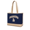 Túi Tote MLB Varsity Basic Canvas LA Dodgers 3AORL103N-07NYS Màu Kem Xanh