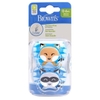 Set 2 ty ngậm Dr.Brown's hình gấu mèo và cáo 0-6M