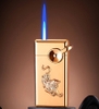 Hột Quẹt Bật Lửa Gas GD55 Lửa Khò 1 Tia Mạnh Mẽ Đắp Nổi Nhiều Họa Tiệt Độc Lạ -Giao Họa Tiết Ngẫu Nhiên