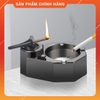 Hột Quẹt Bật Lửa Diêm Xăng ZC006 Đánh Lửa Bằng Điện Kiêm Gạt Tàn Để Bàn 3 Điếu - Giao Màu Ngẫu Nhiên